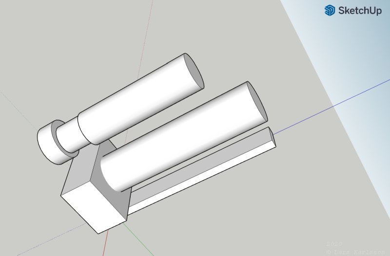 3D CAD practising, some drafts
