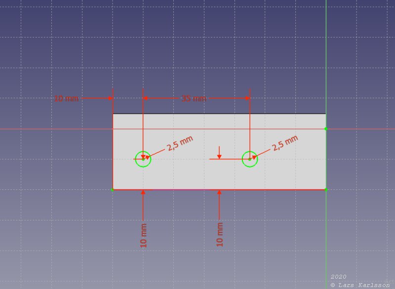 3D CAD: motor focuser bracket