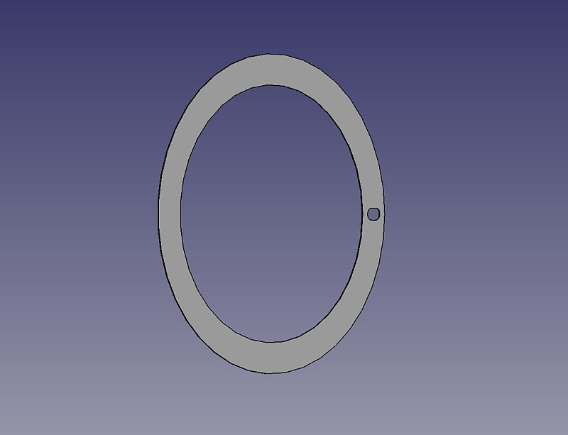 3D CAD: Shim for Canon EOS bayonet