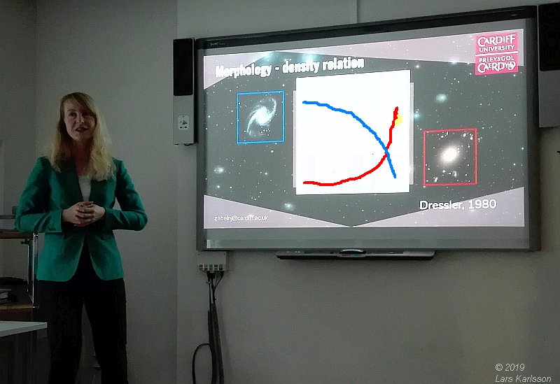 Seminar: How does the galaxy cluster environment affect molecular gas and star formation ? by Nikki Zabel, 2019