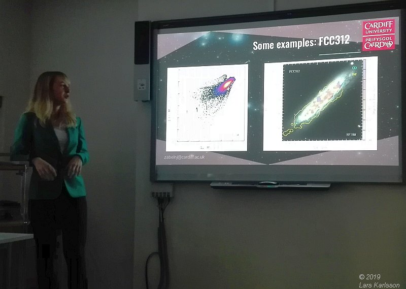 Seminar: How does the galaxy cluster environment affect molecular gas and star formation ? by Nikki Zabel, 2019