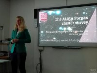 Seminar: How does the galaxy cluster environment affect molecular gas and star formation?, by Nikki Zabel, 2019