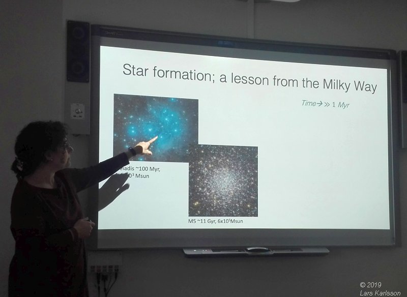 Seminar: Star clusters as footprints of star formation by Angela Adamo, 2019