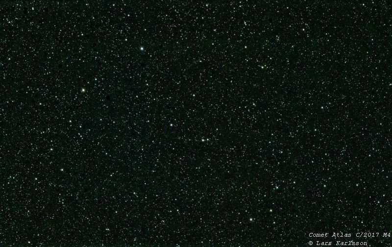 Comet Atlas C/2017 M4, 2018