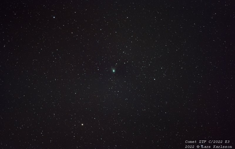 Comet C/2022 E3 ZTF