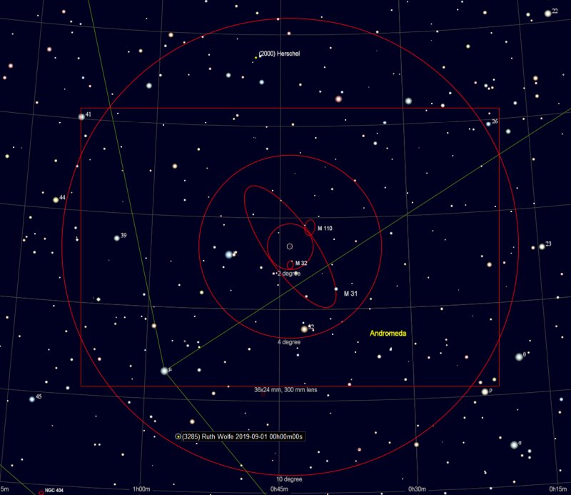 M31, CdC map