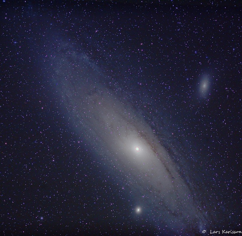 Andromeda M31 galaxy 2015