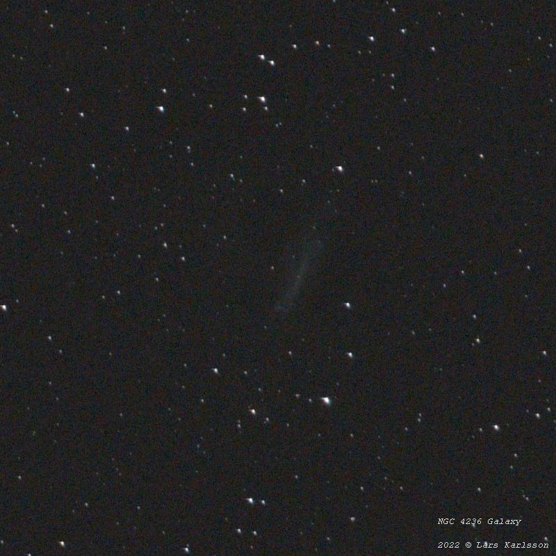 NGC 4236 Galaxy, Sweden 2022