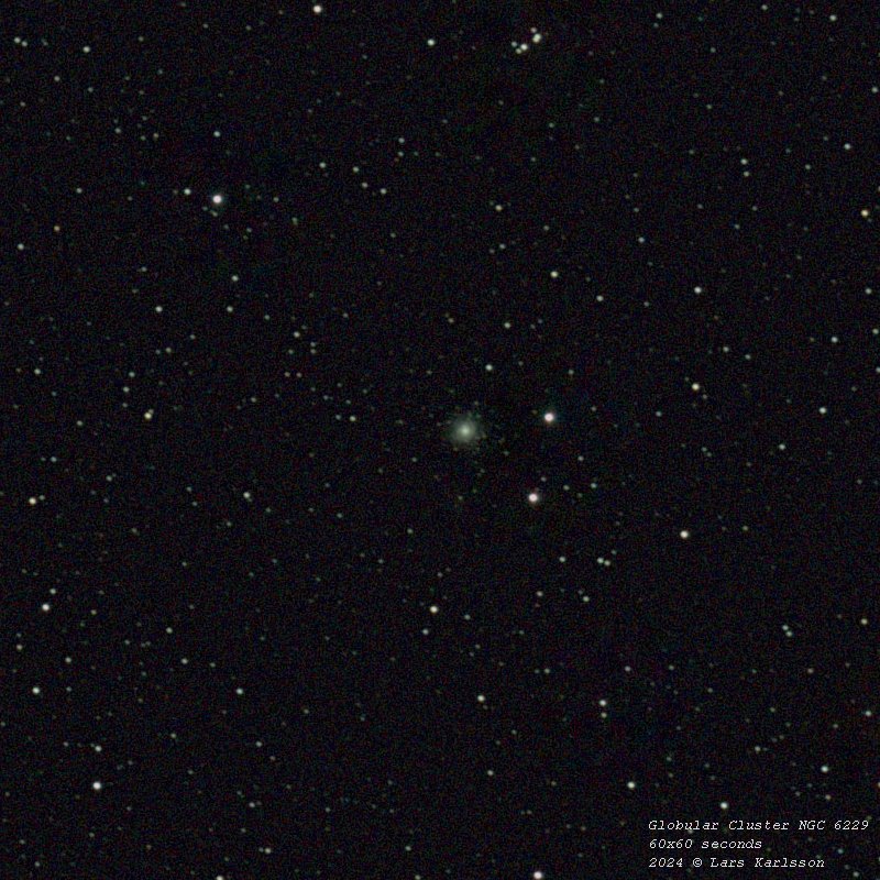 NGC 6229, Sweden 2024