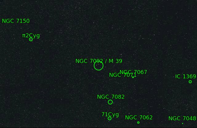 M39 area, Plate Solved, 2021