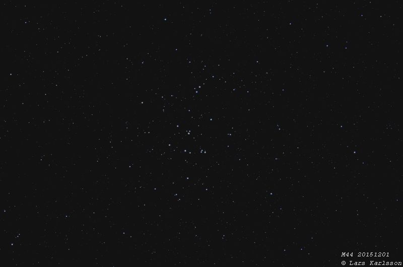 M44 open cluster, 2015