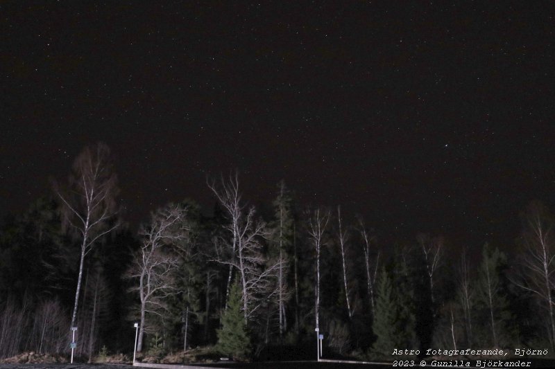 Förberedelse för astrofotografering