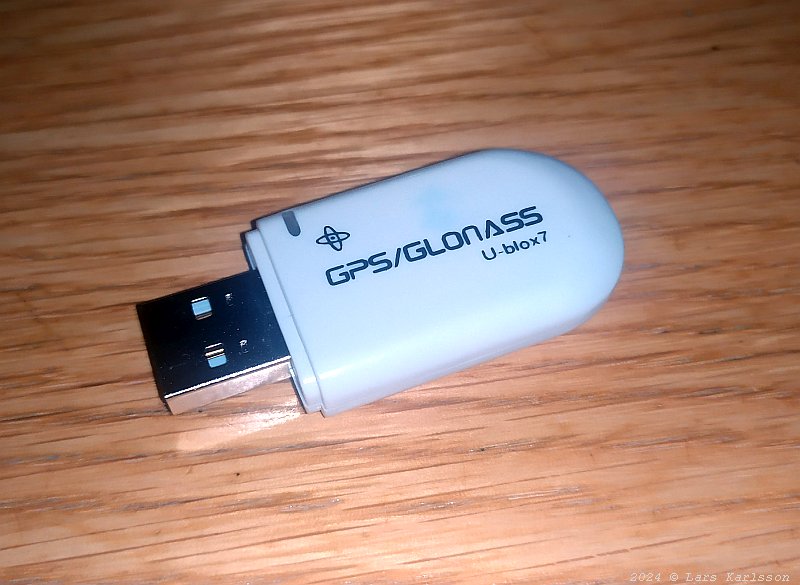 Raspberry, GPS dongle