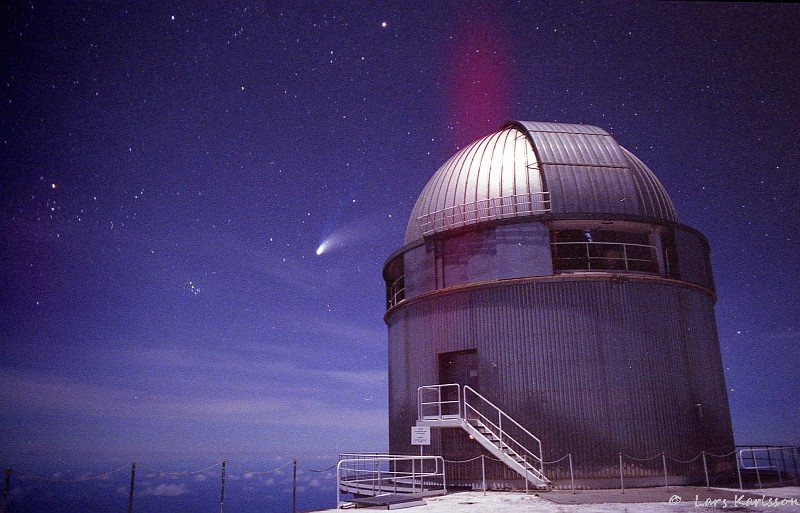 La Palma NOT, Nordic Optical Telescope, 1997