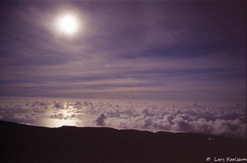 Clouds comming over us! Observatory NOT at La Palma