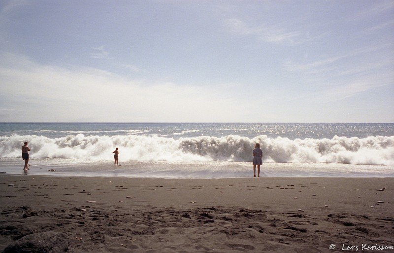 Black beach, La Palma