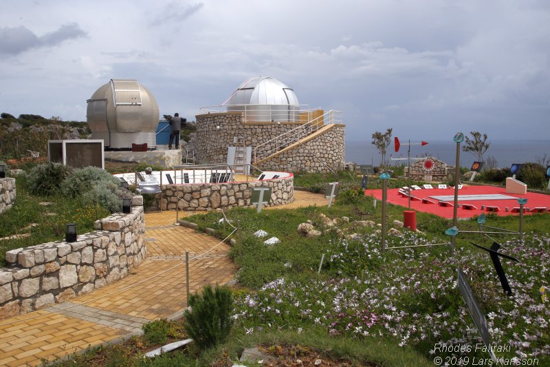 A visit to Astronomy Cafe in Rhodes Faliraki, 2019