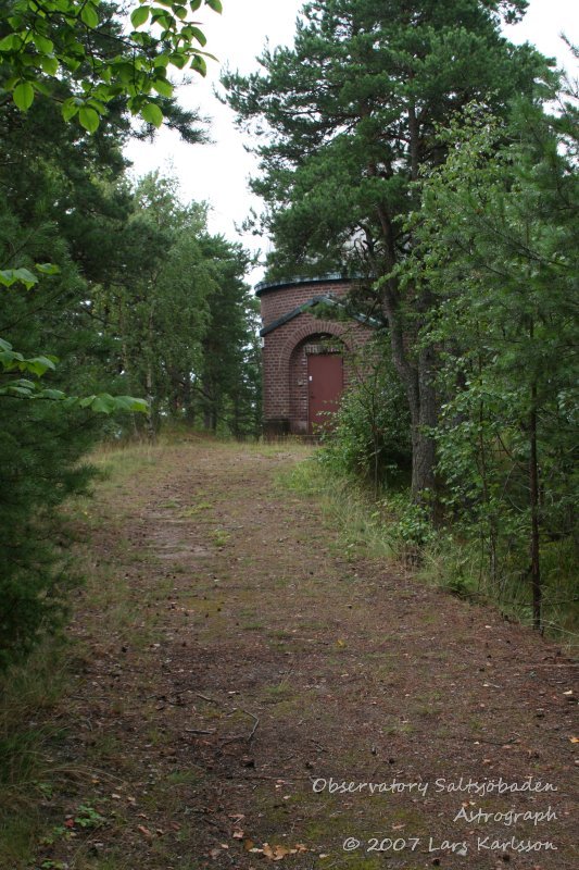 Observatory Saltsjöbaden and its astrograph