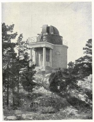 N. Tamm's observatory at Kvistaberg. Photographer unknown.