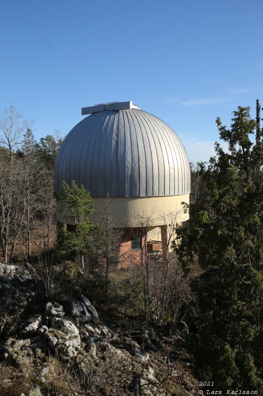 Nils Tamm and Kvistaberg's Observatories at Bålsta, Sweden