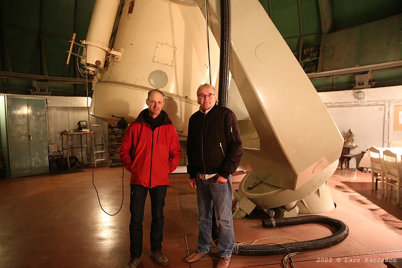 Kvistaberg's Schmidt telescope at Bålsta, Sweden