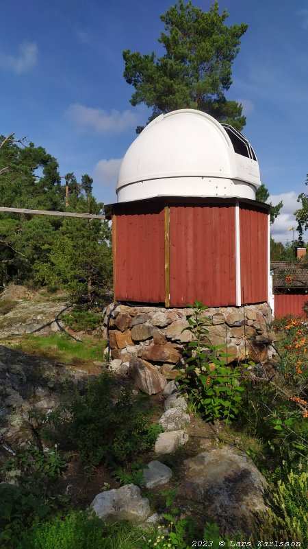 Michael's Torö observatory, Sweden 2023