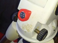 Projects: EQ6 mount, latitude adjuster screw