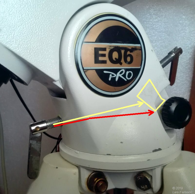 EQ6 Mount, wedge rebuilding