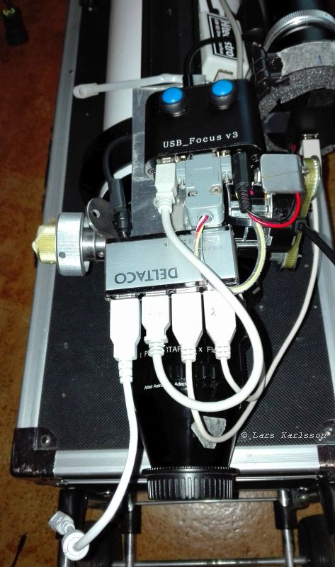 Friction coupler in focuser