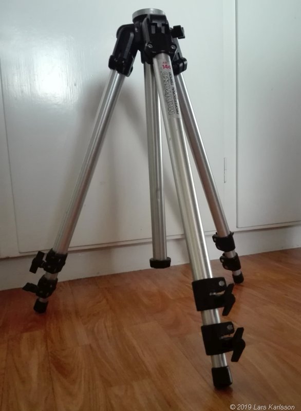 Manfrotto 144 tripod to Star Adventurer