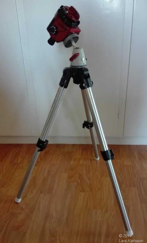 Manfrotto 144 tripod to Star Adventurer