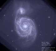 Swift data, M51 galaxy
