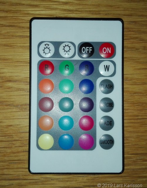 Color remote control