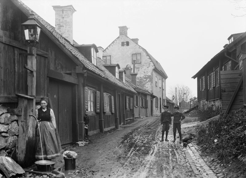 Stigbergsgatan 36, year1907 fotograf Helmer, Oscar stadsmuseet-SSME030197