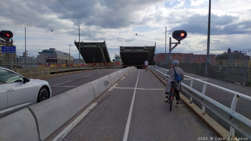 Cykeltur från Hagsätra till Brunnsviken och tillbaka, 2023
