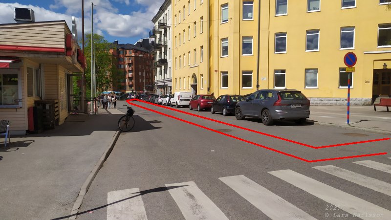 En promenad från Liljeholmen, Hornstull och vidare till Skinnarviksparken, Stockholm 2025