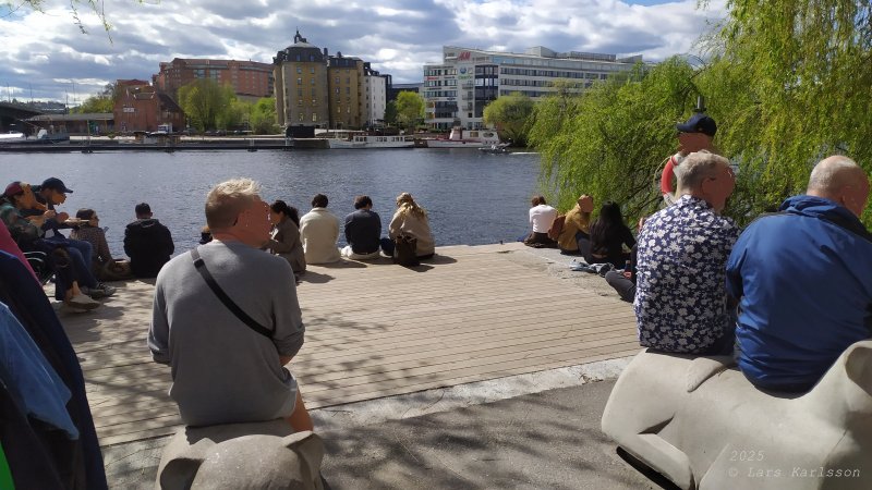 En promenad från Liljeholmen, Hornstull och vidare till Skinnarviksparken, Stockholm 2025