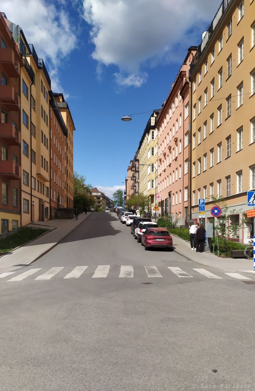 En promenad från Liljeholmen, Hornstull och vidare till Skinnarviksparken, Stockholm 2025