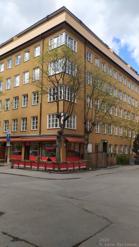 En promenad från Liljeholmen, Hornstull och vidare till Skinnarviksparken, Stockholm 2025