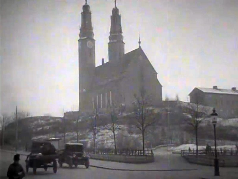 En promenad längs med Götgatan i historiska miljöer, Stockholm