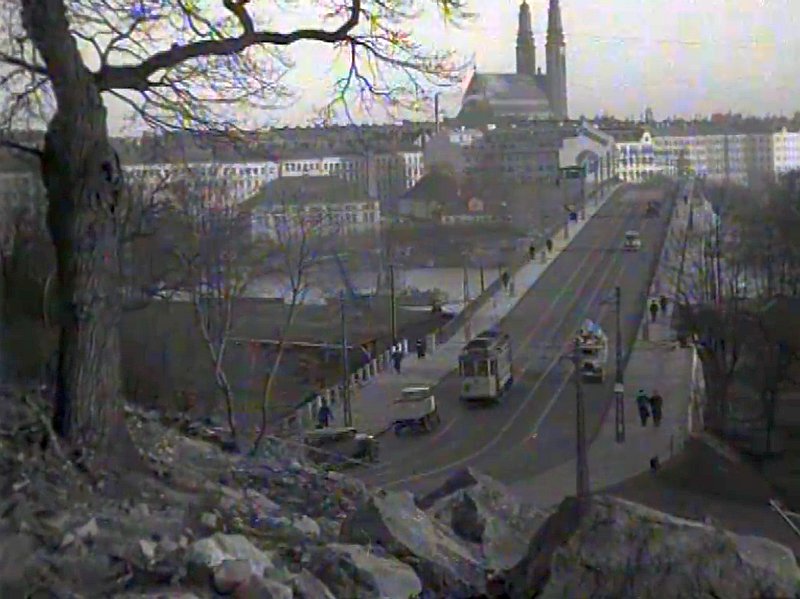 En promenad längs med Götgatan i historiska miljöer, Stockholm