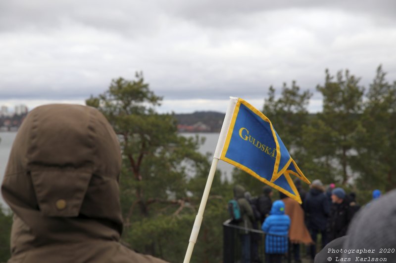 Guldbron anländer till Stockholm och nya Slussen mars 2020