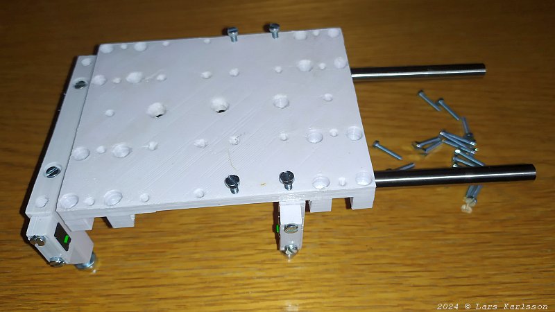 CAD design of a new high precision macro sled