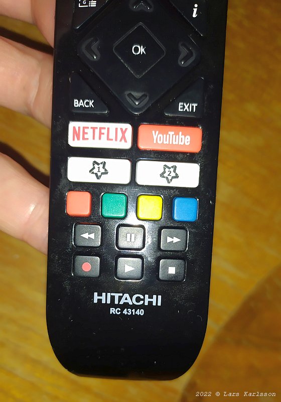 Hitachi RC 43140 remote repair