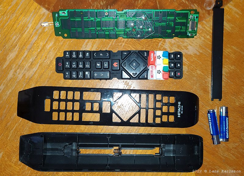 Hitachi RC 43140 remote repair