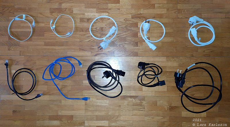 Shorter cables for the Home Thatre system