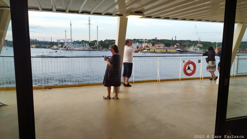 A cruise to Turku (Åbo) in Finland, 2023