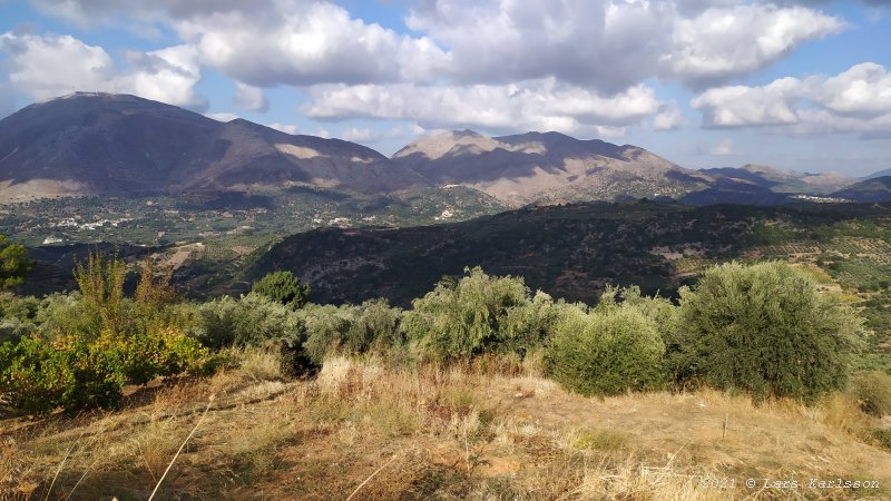Two weeks at Crete, Western side