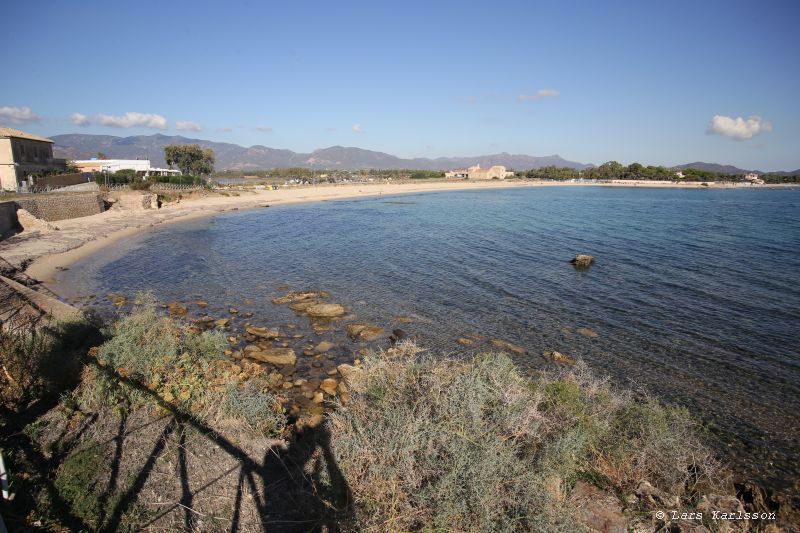 Italy, Sardinia, Capoterra to Quartu Sant Elena