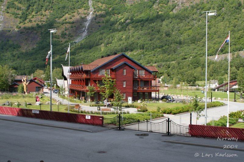 Cruise on fjords of Norway, Sognefjorden, Aurlandsfjorden, Flåm